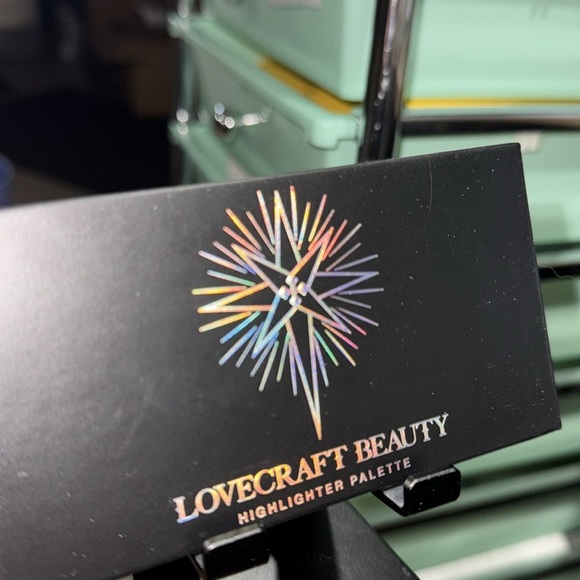 Highlighter Palette lovecraft beauty NEW aurora & borealis glow up 2 shades - Picture 2 of 3